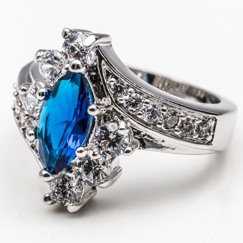 Marquise Sapphire Ring